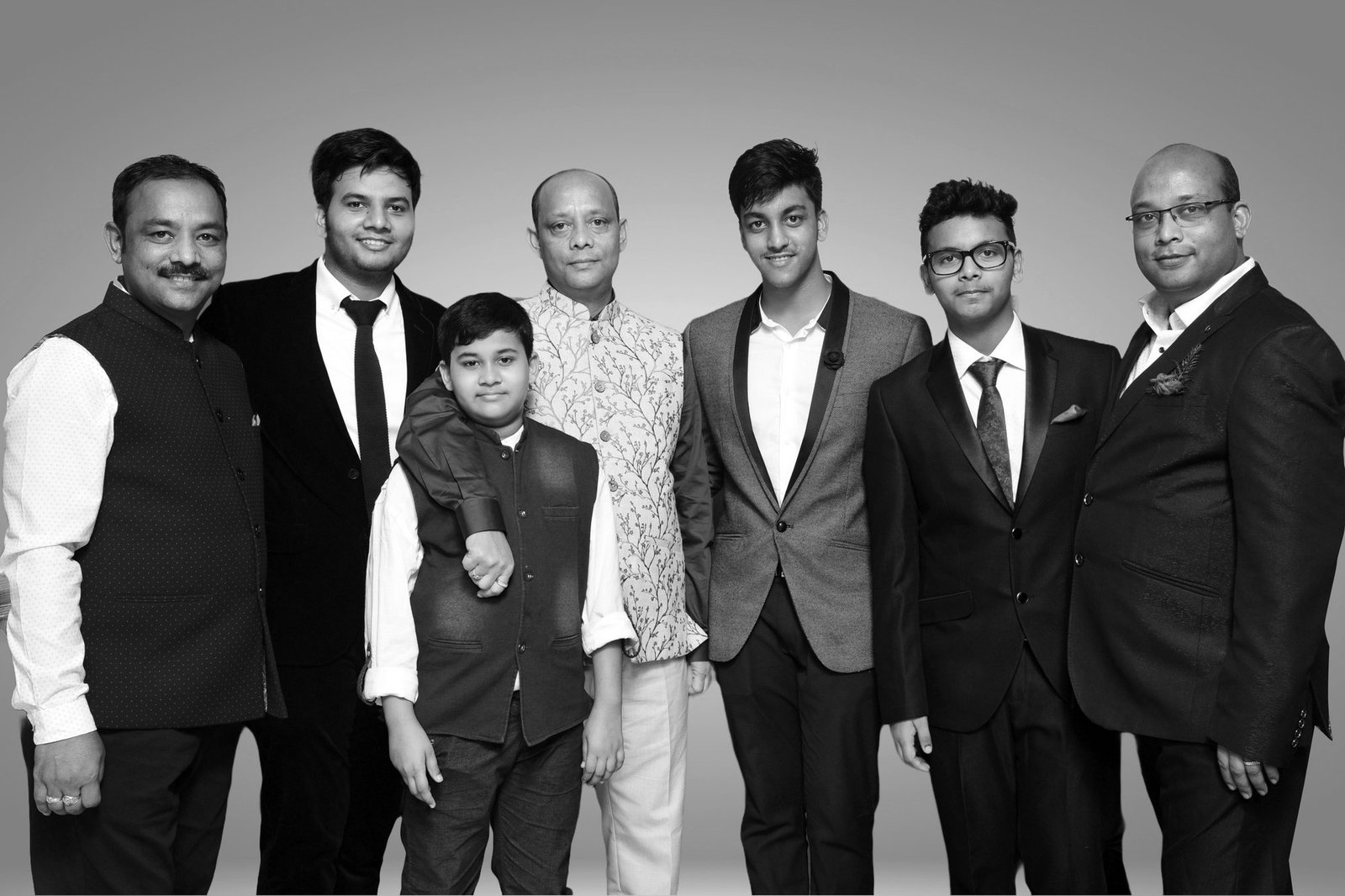 Members of the Sahoo family who lead SP Group